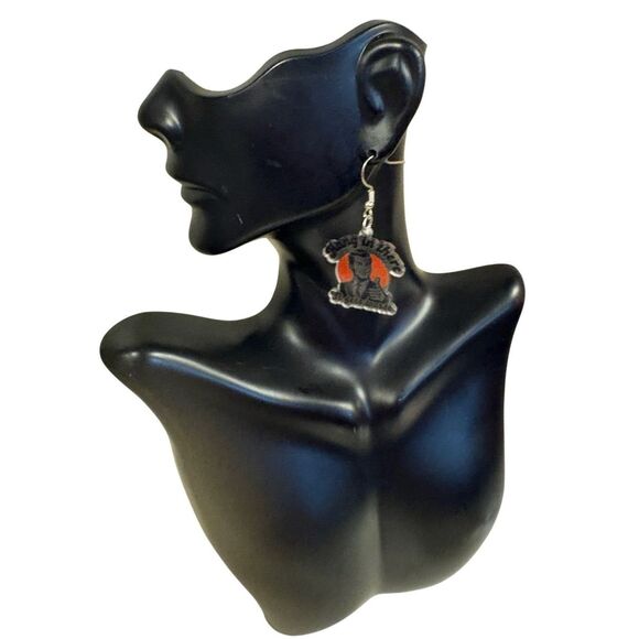 Hang in there it gets work sarcastic earrings - Picture 1 of 2